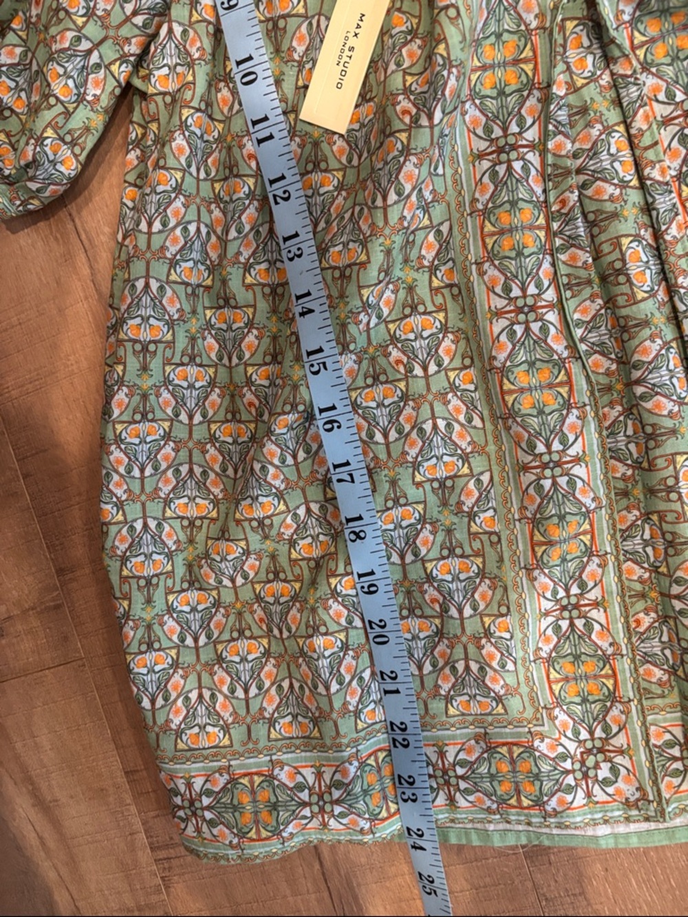 NWT resort cottage puff sleeve blouse top - Picture 7 of 8